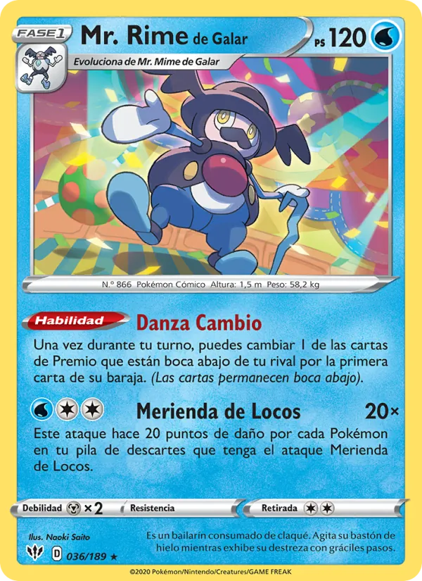 Mr. Rime de Galar Oscuridad Incandescente 36/189