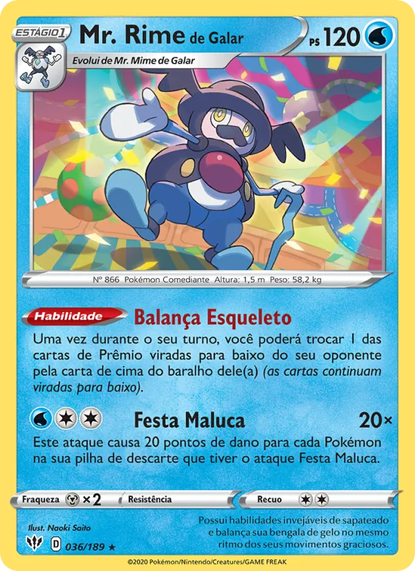 Mr. Rime de Galar Escuridão Incandescente 36/189