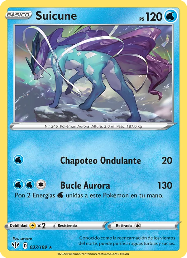 Suicune Oscuridad Incandescente 37/189