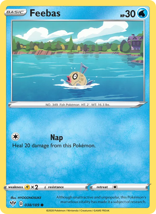 Feebas Darkness Ablaze 38/189