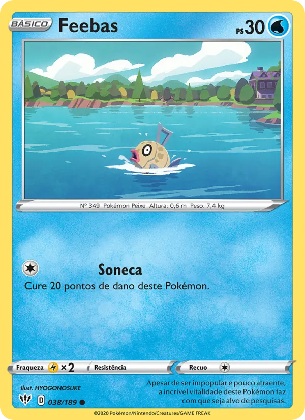 Feebas Escuridão Incandescente 38/189