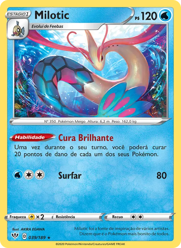 Milotic Escuridão Incandescente 39/189