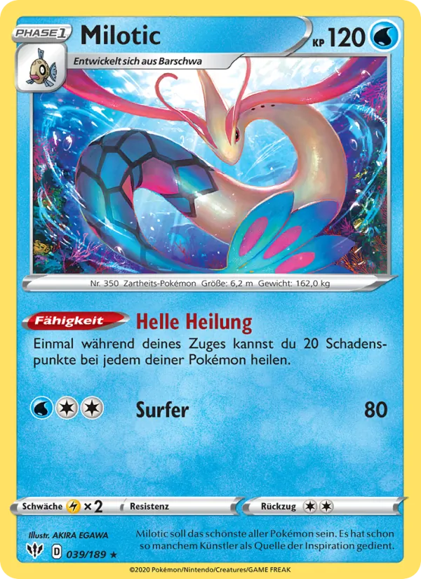 Milotic Flammende Finsternis 39/189