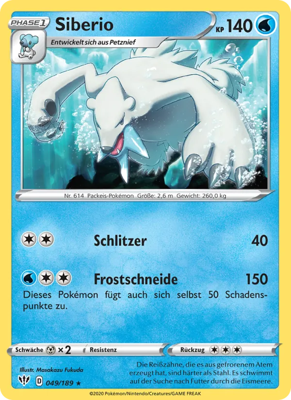 Siberio Flammende Finsternis 49/189