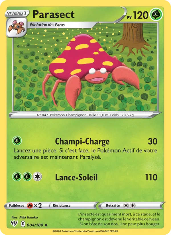 Parasect Ténèbres Embrasées 4/189
