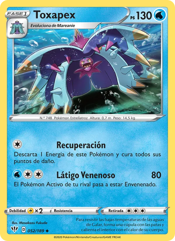 Toxapex Oscuridad Incandescente 52/189