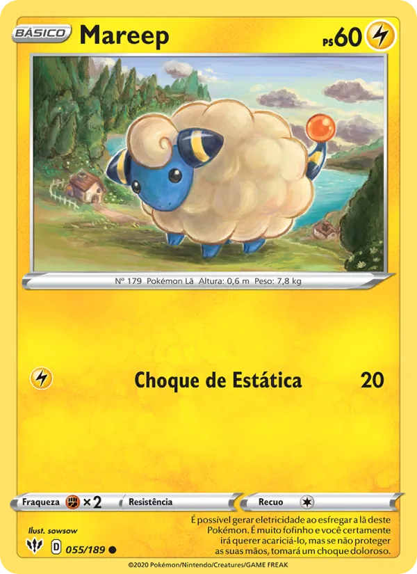 Mareep Escuridão Incandescente 55/189
