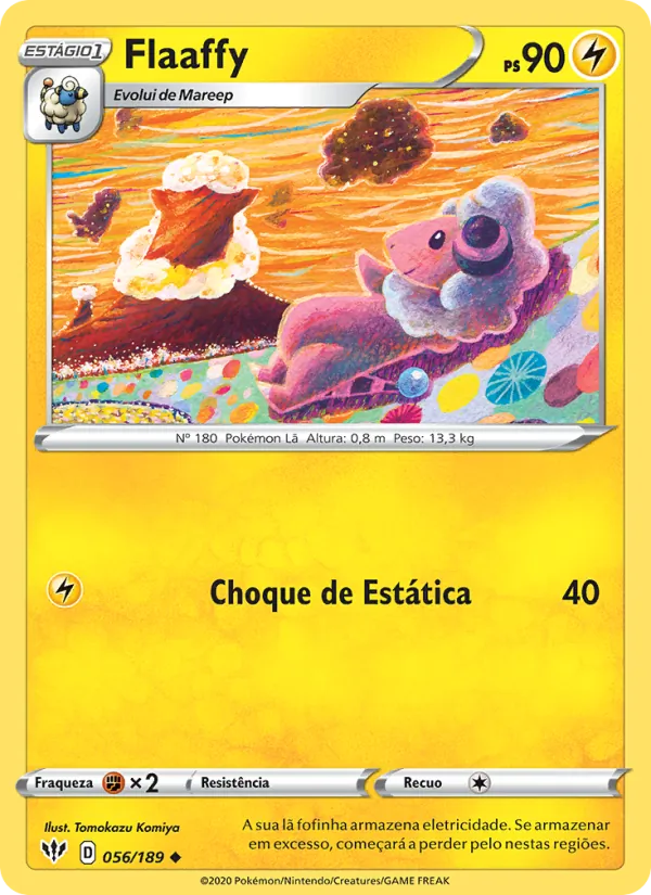 Flaaffy Escuridão Incandescente 56/189