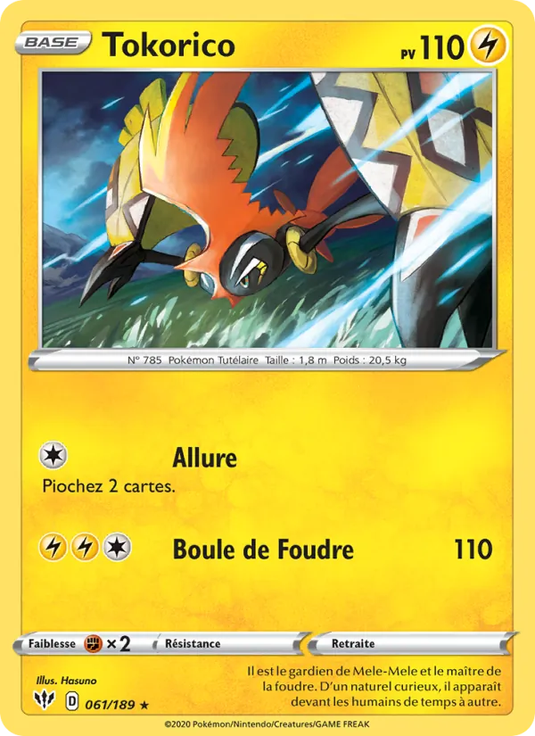 Tokorico Ténèbres Embrasées 61/189