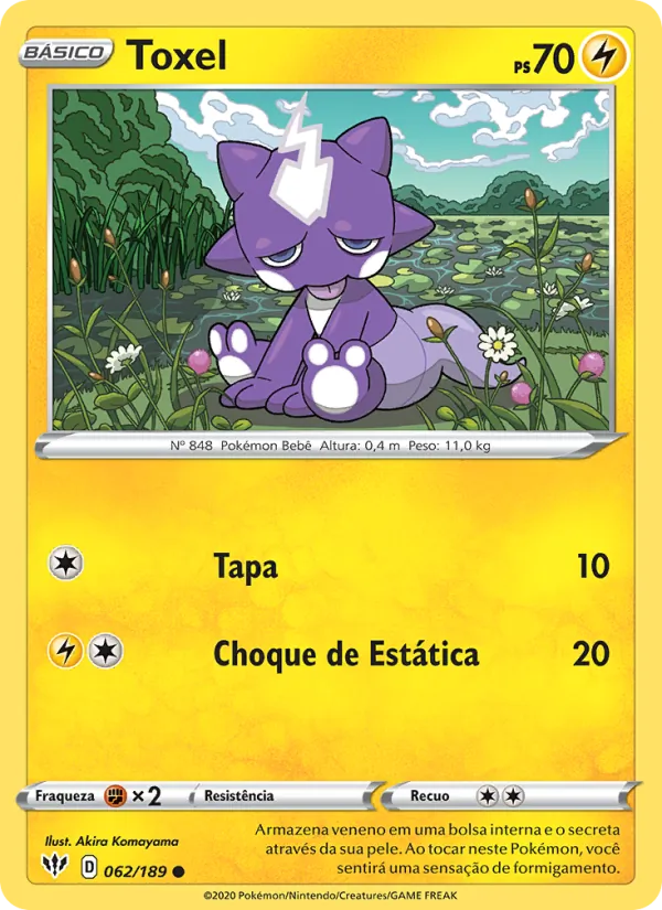 Toxel Escuridão Incandescente 62/189