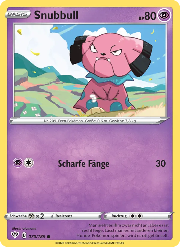Snubbull Flammende Finsternis 70/189