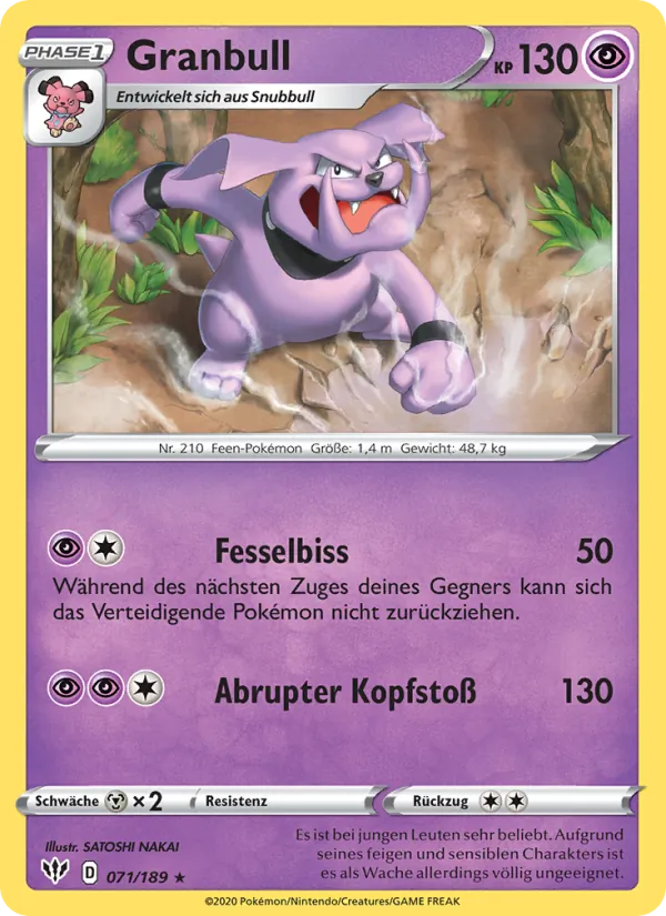 Granbull Flammende Finsternis 71/189