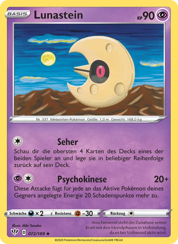 Lunastein Flammende Finsternis 72/189
