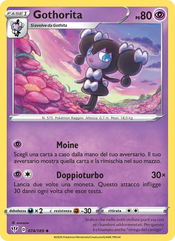 Gothorita Fiamme Oscure 74/189