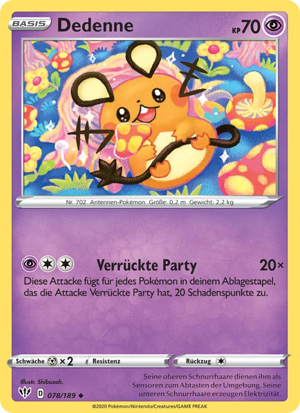 Dedenne Flammende Finsternis 78/189