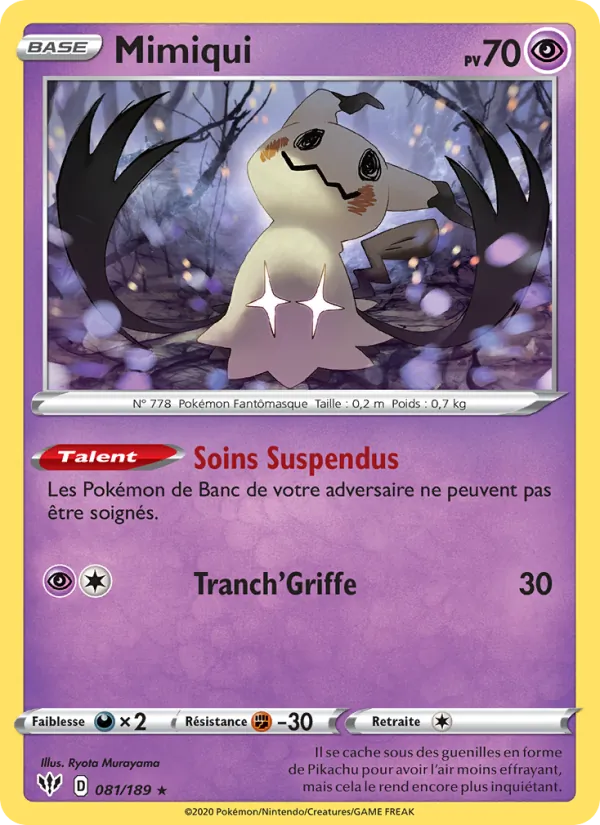 Mimiqui Ténèbres Embrasées 81/189