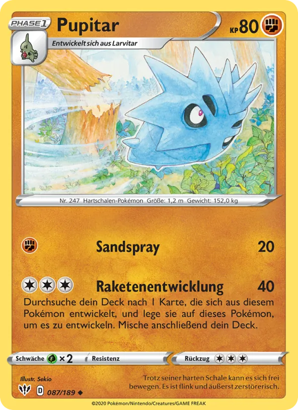 Pupitar Flammende Finsternis 87/189