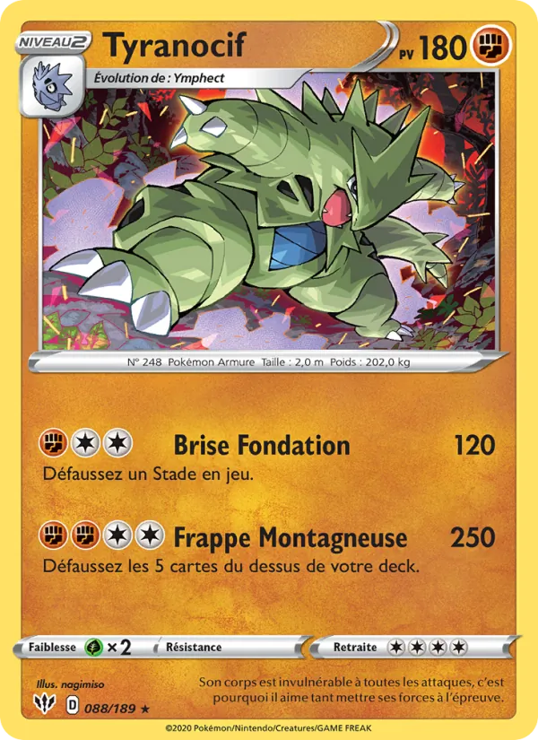 Tyranocif Ténèbres Embrasées 88/189