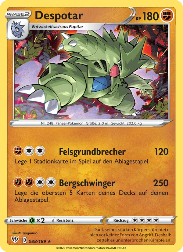 Despotar Flammende Finsternis 88/189