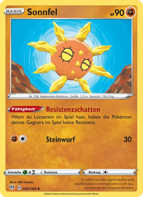 Sonnfel Flammende Finsternis 92/189