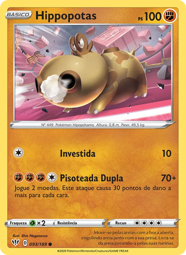 Hippopotas Escuridão Incandescente 93/189