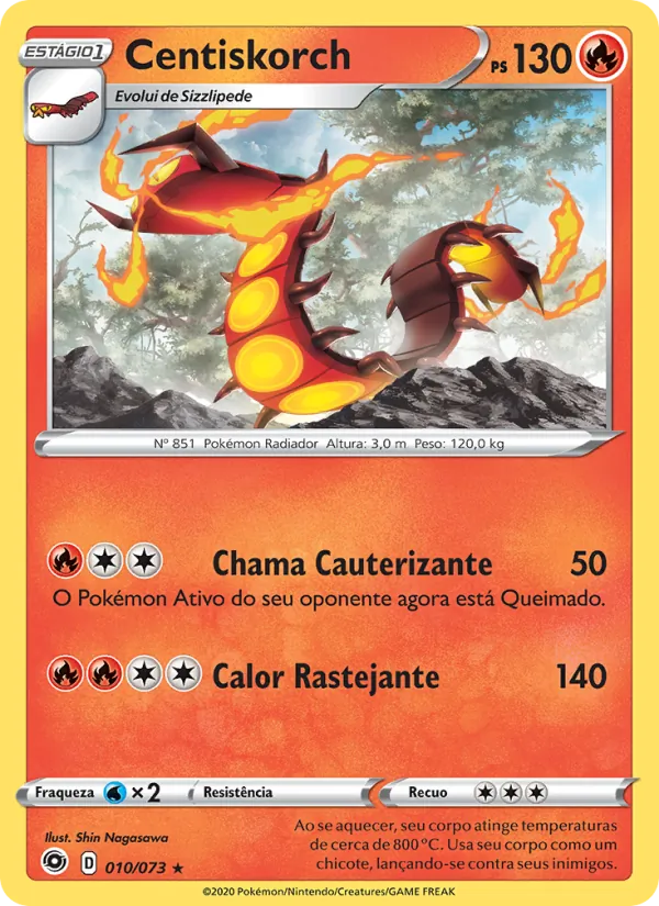 Centiskorch Caminho do Campeão 10/73
