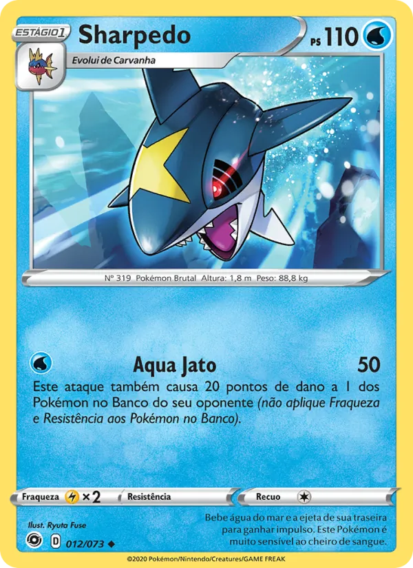 Sharpedo Caminho do Campeão 12/73