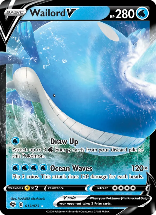 Wailord V Champion's Path 13/73