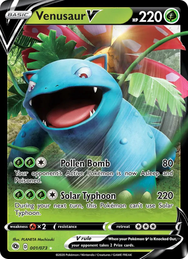 Venusaur V Champion's Path 1/73