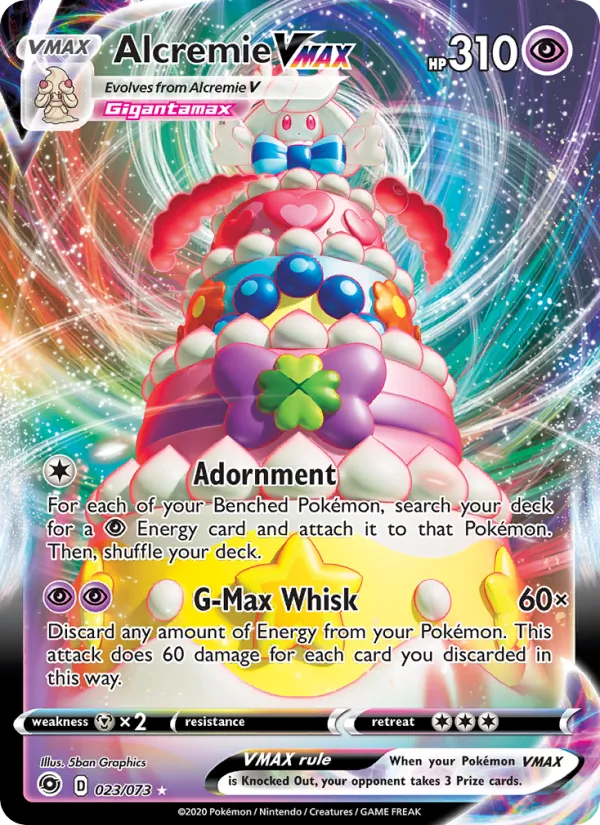 Alcremie VMAX Champion's Path 23/73