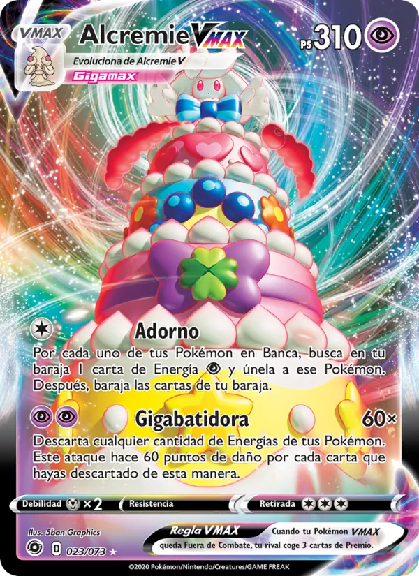 Alcremie VMAX Camino de Campeones 23/73