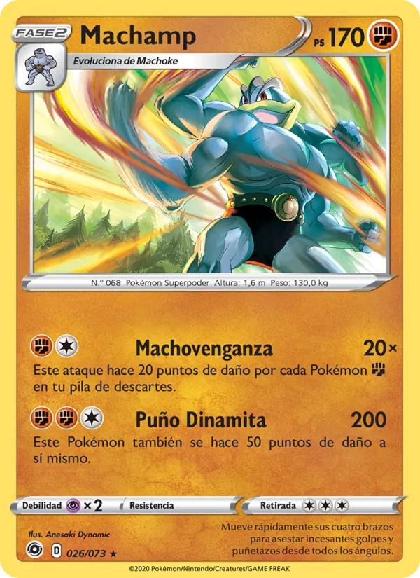 Machamp Camino de Campeones 26/73