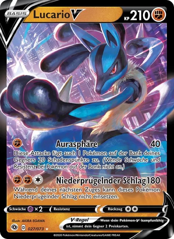 Lucario V Weg des Champs 27/73