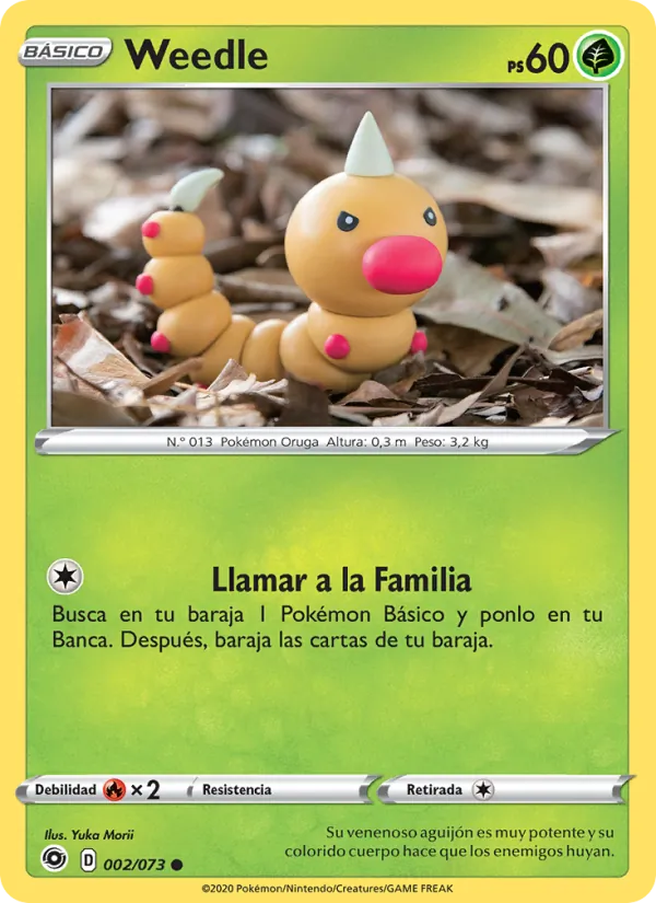 Weedle Camino de Campeones 2/73