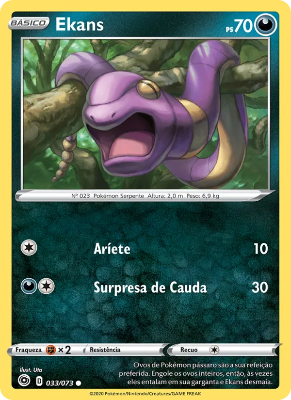 Ekans Caminho do Campeão 33/73
