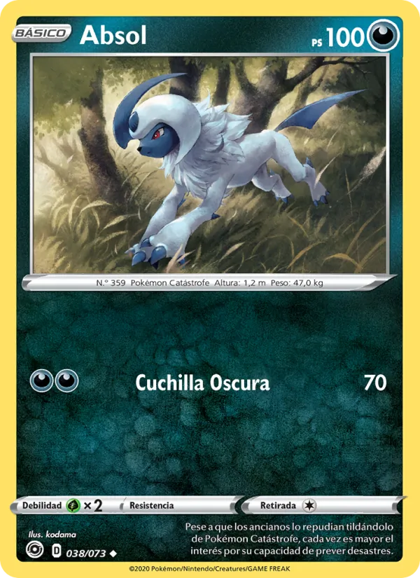 Absol Camino de Campeones 38/73