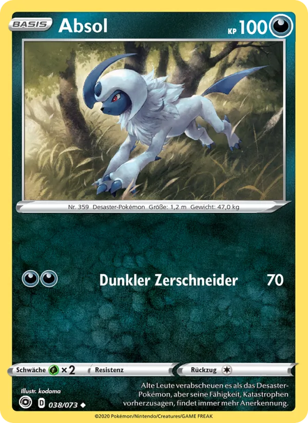 Absol Weg des Champs 38/73