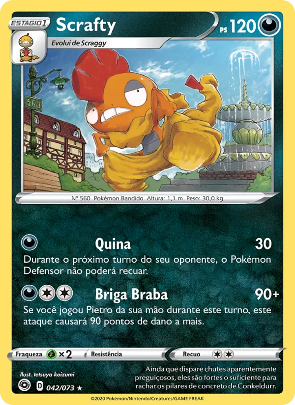 Scrafty Caminho do Campeão 42/73