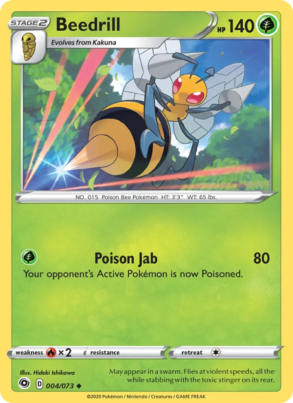 Beedrill Champion's Path 4/73
