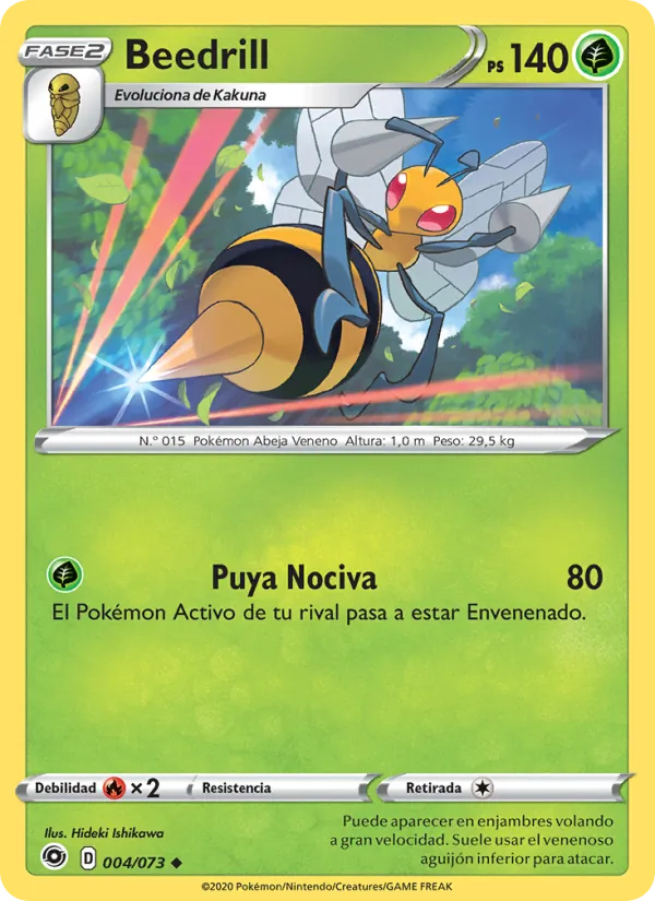 Beedrill Camino de Campeones 4/73