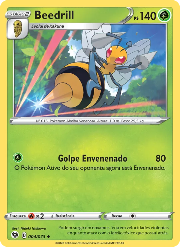 Beedrill Caminho do Campeão 4/73