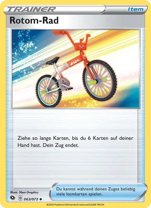 Rotom-Rad Weg des Champs 63/73