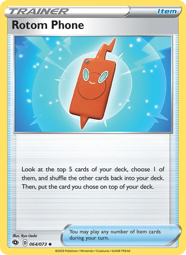 Rotom Phone Champion's Path 64/73