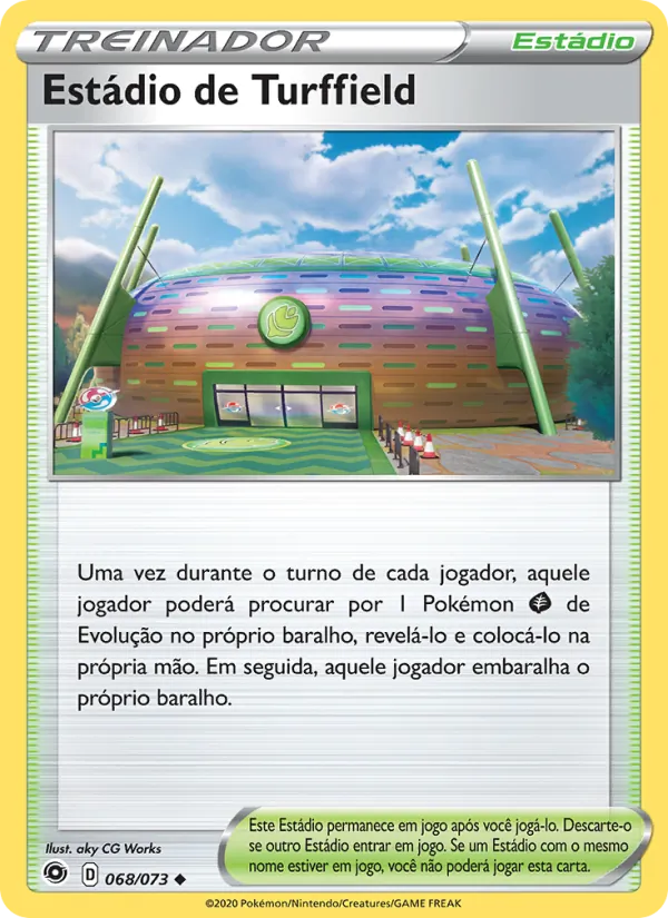 Estádio de Turffield Caminho do Campeão 68/73