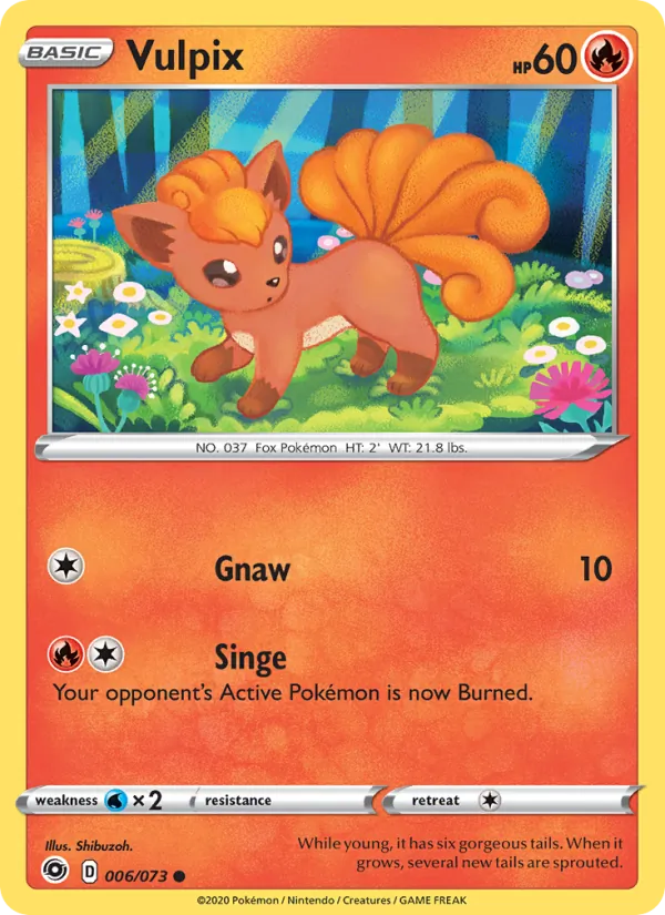 Vulpix Champion's Path 6/73