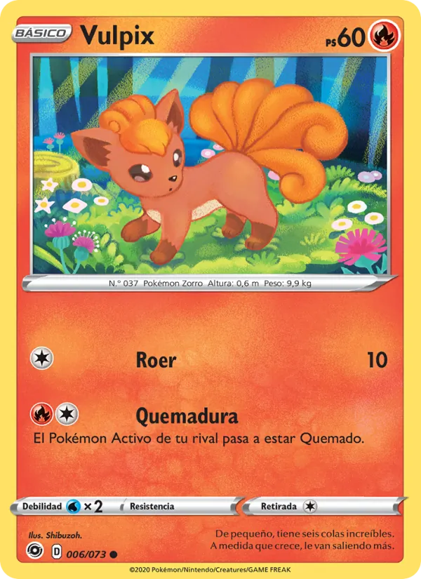 Vulpix Camino de Campeones 6/73