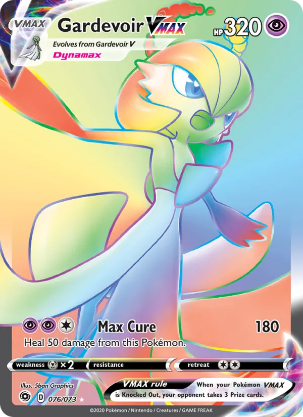 Gardevoir VMAX Champion's Path 76/73
