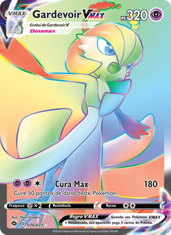Gardevoir VMAX Caminho do Campeão 76/73