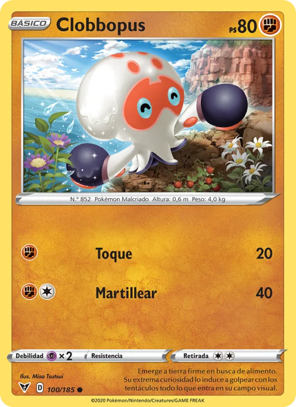 Clobbopus Voltaje Vívido 100/185