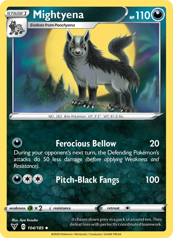 Mightyena Vivid Voltage 104/185